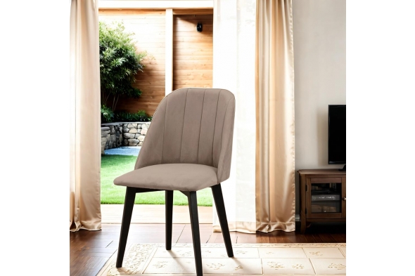 Krzesło MONTI 3 PIK Prosty, Czarne (30A)